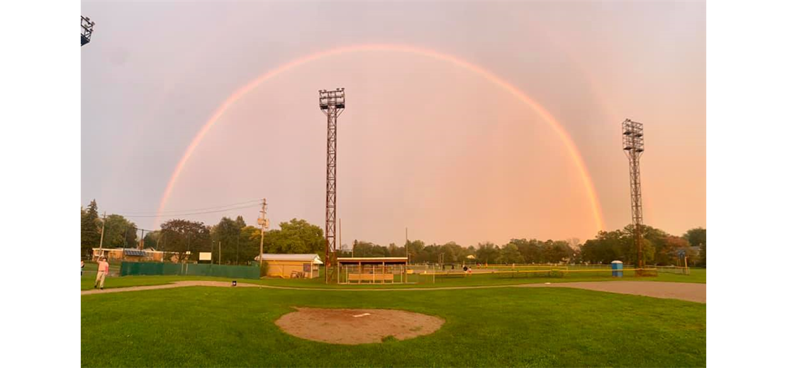 Double rainbow over Recreation Park