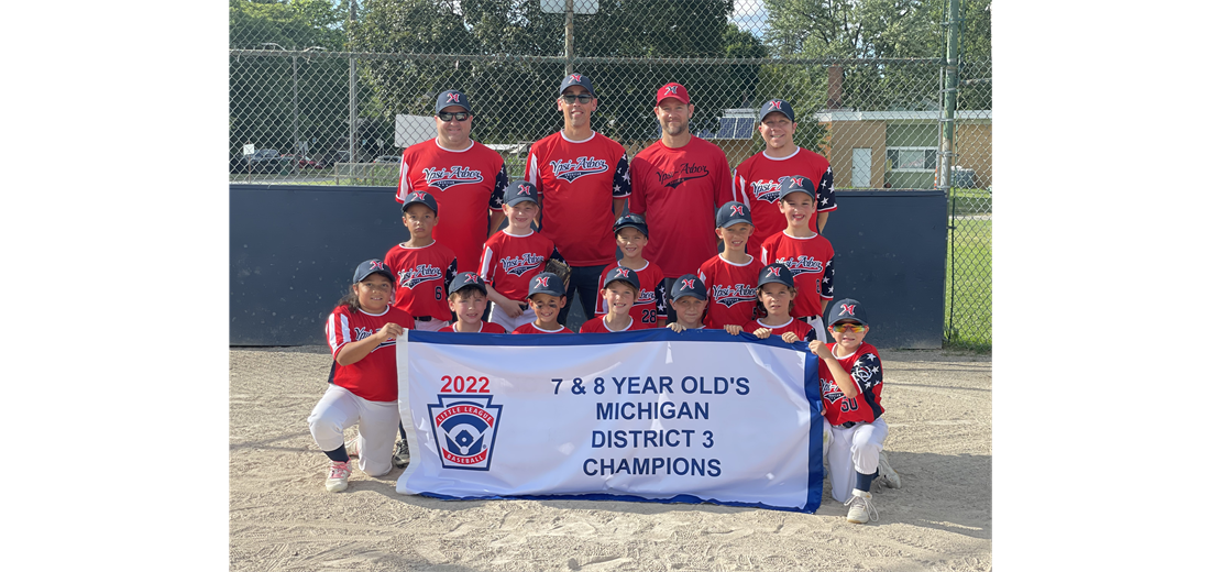 7 & 8 Year Old Michigan District 3 Champions